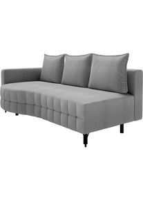 Loungesofa »T wiggy Schlafsofa mit Bettfunktion und Bettkasten,«, komfortabler Federkern, super Sitzkomfort, elegante Formensprache , grau , exxpo...