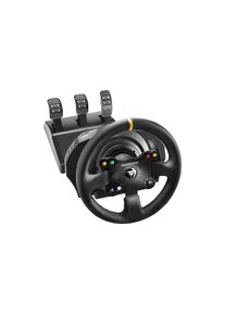 Thrustmaster, Lenkrad &raquo;TX Leather Race&laquo;, schwarz, T3PA-Pedalset inklusive