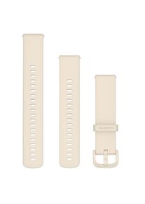 Garmin , Uhrenarmband »Silikon Schnellwechsel-Armband 20 mm« , beige , Passend für verschiedene Garmin Modelle
