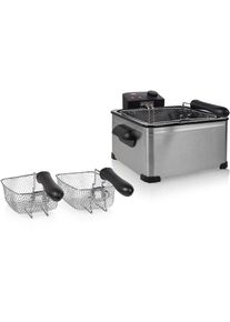 Tristar, Fritteuse &raquo;5L&laquo; 2000 W Fassungsverm&ouml;gen 5 l, silberfarben, Einheitsgr&ouml;&szlig;e, Fritteuse