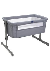 Beistellbett »next2me essential, stone«, Bezug teilweise aus recyceltem Material , grau , Chicco