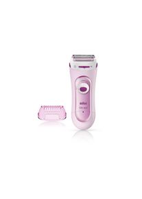 Braun , Körperrasierer »Silk-épil LS 5100« , rosa , Schwenkbare Scherfolie und Trimmer für eine perfekte Rasur der Beine, Achseln und Bikinizone