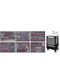 Kraftwerk, Werkstattwagen &raquo;P407 280-teilig&laquo;, schwarz