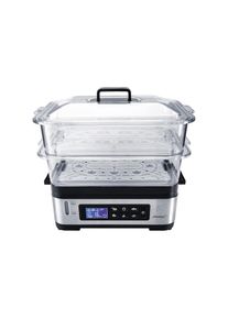 Steba , Dampfgarer »DG2«, 1200 W , schwarz , Anbindung über USB oder WLAN