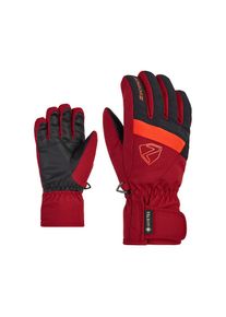 Ziener, Unisex, Skihandschuhe &raquo;LEIF GTX&laquo;, rot, 4, moderner, sportlicher Kinderskihandschuh