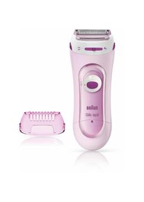 Braun , Elektrokörperrasierer »Silk-épil 5100«, 1 St. Aufsätze, Kabelloser Elektrischer Rasierer und Trimmer , pink , Geeignet für die Bikinizonen