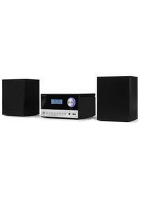 Ackerman Stereoanlage»AudizioArles«(50W) , schwarz , Top-Loading-CD-Player, CD-R/RW-kompatibel