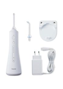 Panasonic , Munddusche »EW1511«, 2 St. Aufsätze, kabellos, Ultrasonic Technologie, 5-Stufen , grau , Praktisch: inkl. Schnellladefunktion