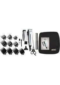 WAHL , Haar- und Bartschneider »79305-1316«, 10 Aufsätze, mit Mini-Trimmer , silberfarben , Ergonomische Form für einfache Handhabung.