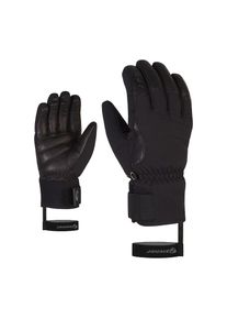 Ziener, Unisex, Skihandschuhe &raquo;KALE&laquo;, schwarz, 7, extra warme, freerideorientierte Skihandschuhe