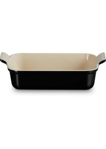 Auflaufform »Tradition, 32 cm«, Steinzeug, (1 St.) , schwarz , Le Creuset