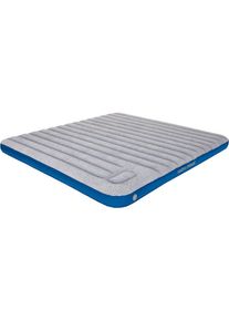 High Peak, Luftbett &raquo;Cross Beam King extra long&laquo;, hellgrau, blau, B/H/L: 185cm x 20cm x 210cm, Luftbett