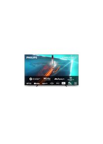 Philips , OLED-Fernseher »48OLED708/12 48 3840 x 2160 (Ultra HD 4K), OLED«, 4K Ultra HD, Google TV , schwarz , 4 x 10 W-Lautsprecher mit KI-Sound,...