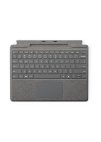 Microsoft, Tablet-Tastatur &raquo;Surface Pro Keyboard (CH-Layout)&laquo; (), platin, Vollst&auml;ndig mechanische Tastatur mit hintergrundbeleuchteten Tasten und 