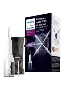 PHILIPS SONICARE , Munddusche »kabelloser Power Flosser 3000 HX3826«, 2 St. Aufsätze, Quad Stream-Technologie, 2 Modi für die Reinigung, 3...