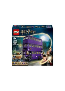 Lego , Spielbausteine »Harry Potter Abenteuer mit dem Fahrenden Ritter 76446«, (499 St.) , bunt , 4 Harry Potter Minifiguren sowie die Spielfigur...
