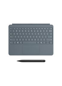 Microsoft , Tablet-Tastatur »Surface Pro 12 Keyboard + Pen« () , grau , Slim Pen mit integriertem haptischen Motor, anpassbaren Tasten und scharfer...
