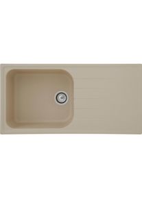 respekta , Einbauspüle »ORLANDO100X50G« , beige