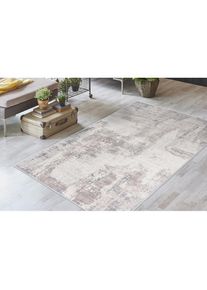 Teppich »Maika 500«, rechteckig, 6 mm Höhe, Flachgewebe , beige , Kayoom