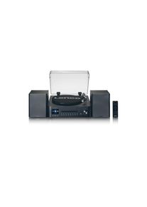 Ackerman Stereoanlage»MC-460MicroHiFiAnlage«(Bluetooth-WLANDigitalradio(DAB+)-FM-Tuner-Internetradio) , schwarz , USB Spieler und Rekorder - Audioformate :...