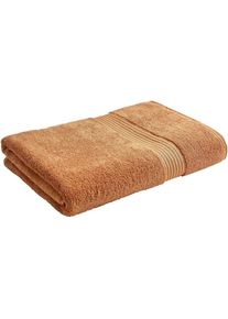 Badetücher »SUPREME«, (2 St., 2er Set Saunatücher 90 x 165 cm), Premium-Badetücher in Luxusqualität, 650g/m², 90x165cm, 2er Set , braun , Christy
