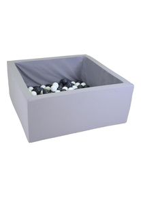 Bällebad »- eckig Grey« , grau , KNORRTOYS