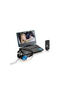 Lenco , Portabler DVD-Player »DVP-910« , schwarz , AV-Ausgang, 3,5-mm-Kopfhörerbuchse