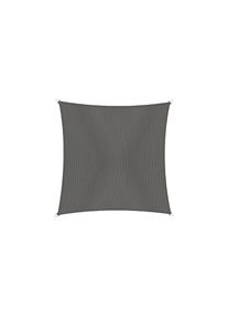 Windhager , Sonnensegel »Quadrat 3x3m, anth« , silberfarben
