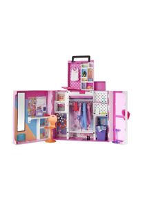 Barbie , Puppenhaus »Zubehör Traumkleiderschrank mit Moden & Accessoires« , bunt