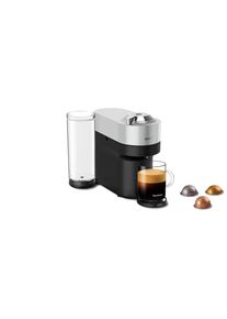 De'Longhi De'Longhi , Kapselmaschine »Nespresso Vertuo Pop+ Silberfarben« , silberfarben