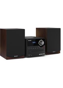 Sharp , Microanlage »XLB517DBR DAB+/FM Micro System« (Bluetooth Digitalradio (DAB+) FM-Tuner ) , schwarz , Digital Radio Tick zertifiziert:...