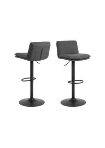 Barhocker »Flynn, 2 Stück« , grau , AC Design