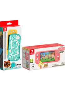 Nintendo Switch , Konsolen-Set »Lite Animal Crossing: New Horizons Isabelle Aloha Edition« , orange