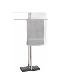 Handtuchständer »MENOTO« für Hand - und Duschtücher , silberfarben , Blomus