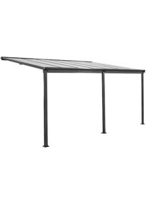 Konifera , Terrassendach in verschiedenen Grössen , grau