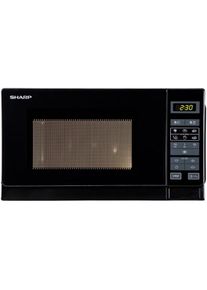 Sharp , Mikrowelle »Mikrowelle R242BKW«, 800 W , schwarz