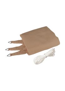 Windhager , Sonnensegel »500 cm, dreieckig, Schilf« , beige