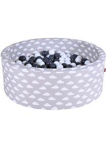 Bällebad »Soft, Grey White Clouds«, mit 300 Bällen Grey/creme; Made in Europe , grau , KNORRTOYS
