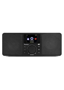Ackerman Internet-Radio»AudizioRome« , schwarz , Voreingestellte Stationen und Auto-Scan-Funktion