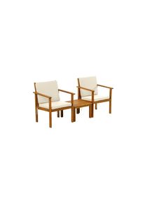Loungeset »Vevey, 2 Sitzplätze« , braun , Cocon