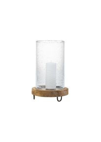 Glasi Hergiswil, Windlicht &raquo;Alba, 32 cm&laquo;, braun, Glas, B/H/T: 20 cm x 32 cm x 20 cm