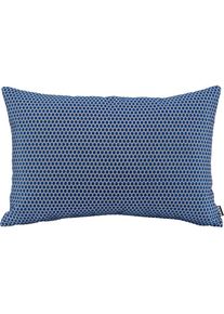 HOCK Dekokissen »Miss Dots Kissen« mit Punkten, Kissenhülle mit Füllung, 1 Stück , blau , H.O.C.K. , Obermaterial: 70% Polyester, 30% Baumwolle