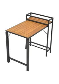 Gartentisch »Santorin«, BxTxH: 93x60x87 cm , braun , Merxx