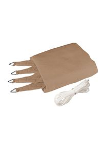 Windhager , Sonnensegel »400 cm, Quadratisch, Schilf« , beige