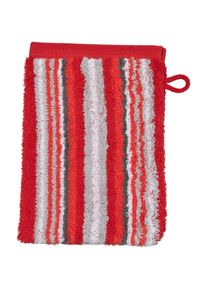 Waschhandschuh »Sinfonie«, (6 St.), 100 % Baumwolle , rot , Ross