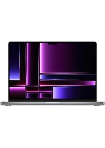 Apple , MacBook Pro 16 Zoll (2023), M2 Max Chip, 12C CPU, 38C GPU , grau