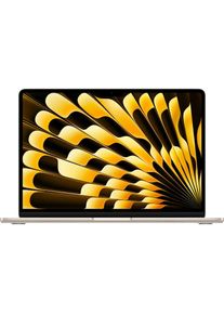 Apple , Notebook »Air 13 2025 M4 10C GPU / 16 GB / 512 GB Starlight« , beige , Betriebssystem: macOS