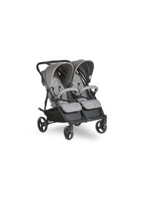 Ackerman Geschwisterwagen»circlebyABCDesignTwinWovenGraphite«44kg , grau