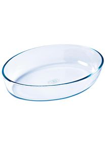 Auflaufform »39 x 27 cm Oval«, Borosilikatglas , farblos , pyrex