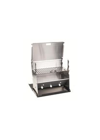 Fennek Grill , Holzkohlegrill »« , silberfarben